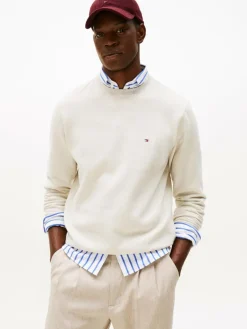 Tommy Hilfiger Sweatshirts & Sweatjacken<Herren Sweatshirt beige meliert