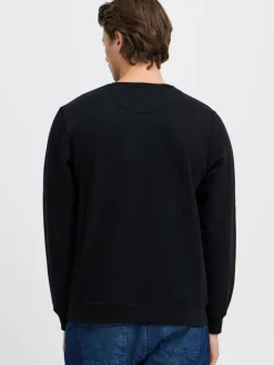 BLEND Sweatshirts & Sweatjacken<Herren Sweatshirt schwarz uni