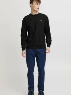 BLEND Sweatshirts & Sweatjacken<Herren Sweatshirt schwarz gemustert