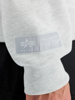 Alpha Industries Sweatshirts & Sweatjacken<Herren Sweatshirt grau bedruckt