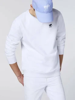 Polo Sylt Sweatshirts & Sweatjacken<Herren Sweatshirt weiß uni