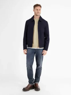 LERROS Sweatshirts & Sweatjacken<Herren Sweatshirt weiß uni