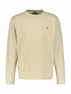 LERROS Sweatshirts & Sweatjacken<Herren Sweatshirt weiß uni