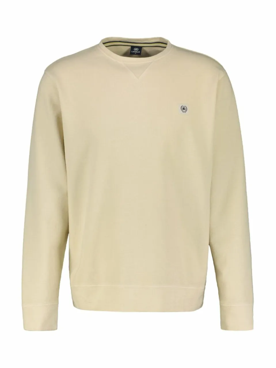 LERROS Sweatshirts & Sweatjacken<Herren Sweatshirt weiß uni