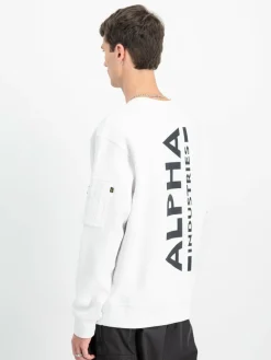 Alpha Industries Sweatshirts & Sweatjacken<Herren Sweatshirt weiß uni