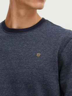 BLEND Sweatshirts & Sweatjacken<Herren Sweatshirt blau meliert