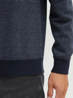 BLEND Sweatshirts & Sweatjacken<Herren Sweatshirt blau meliert