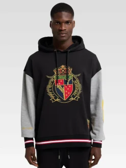 Carlo Colucci Sweatshirts & Sweatjacken<Herren Sweatshirt - Dapra schwarz bedruckt