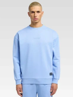 Carlo Colucci Sweatshirts & Sweatjacken<Herren Sweatshirt - D'ottavio blau gemustert