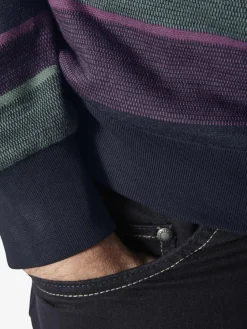 BABISTA Sweatshirts & Sweatjacken<Herren Sweatshirt - ALFOBENI lila gestreift