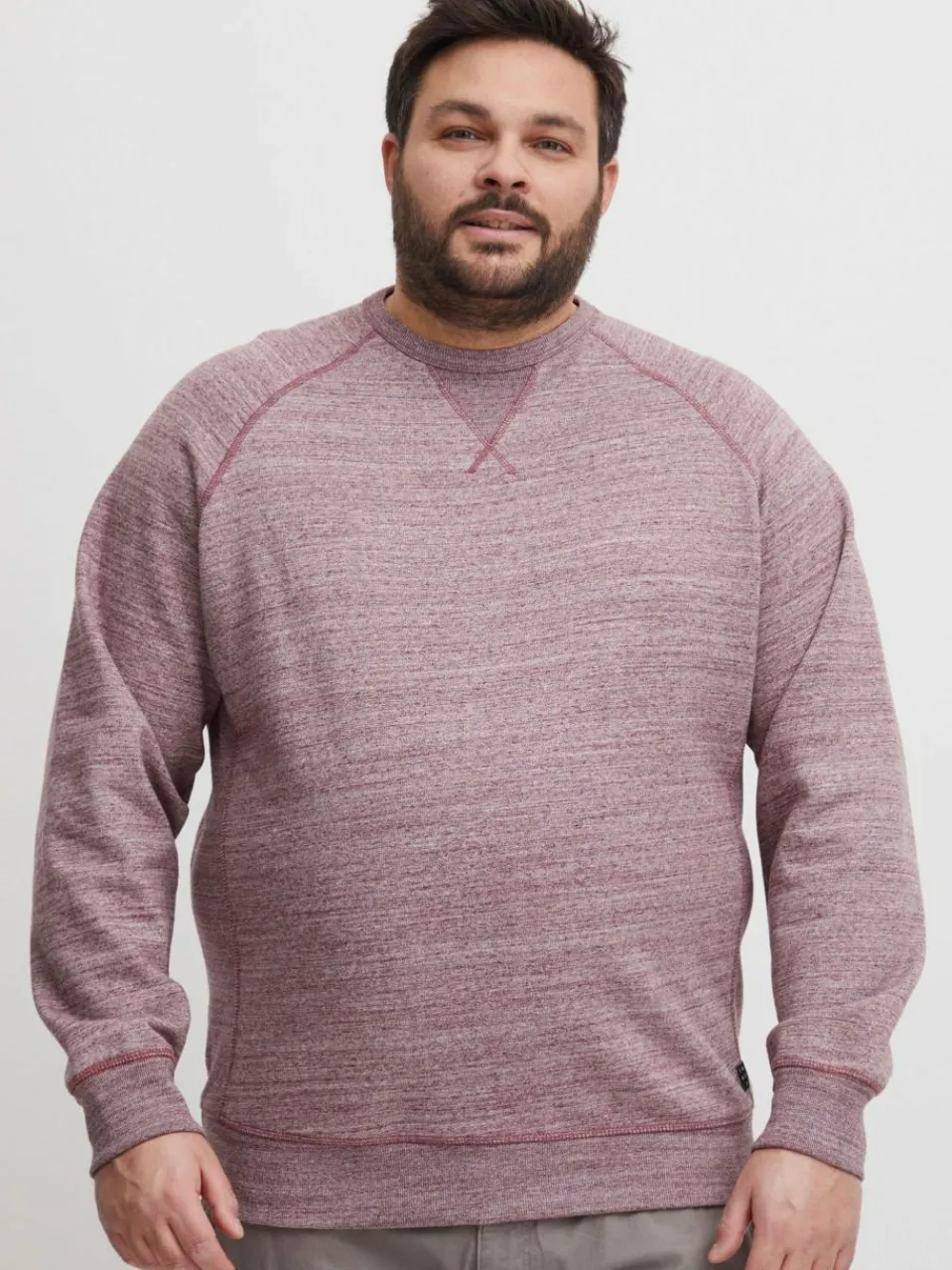 BLEND Sweatshirts & Sweatjacken<Herren Sweatshirt - BHAlton BT rot meliert