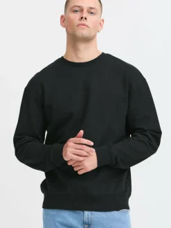 BLEND Sweatshirts & Sweatjacken<Herren Sweatshirt - BHBRODY schwarz uni