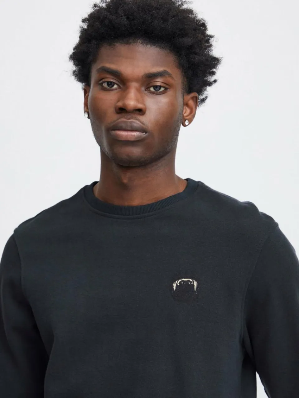 BLEND Sweatshirts & Sweatjacken<Herren Sweatshirt - BHSWEATSHIRT schwarz bedruckt