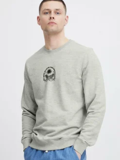 BLEND Sweatshirts & Sweatjacken<Herren Sweatshirt - BHSweatshirt grau uni