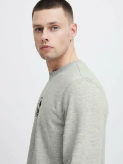 BLEND Sweatshirts & Sweatjacken<Herren Sweatshirt - BHSweatshirt grau uni