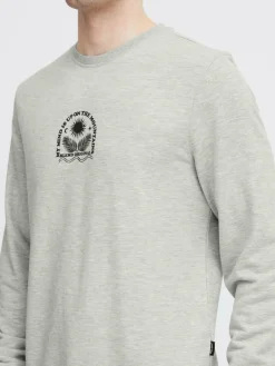 BLEND Sweatshirts & Sweatjacken<Herren Sweatshirt - BHSweatshirt grau uni