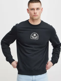 BLEND Sweatshirts & Sweatjacken<Herren Sweatshirt - BHSweatshirt schwarz uni