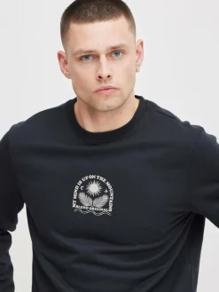 BLEND Sweatshirts & Sweatjacken<Herren Sweatshirt - BHSweatshirt schwarz uni