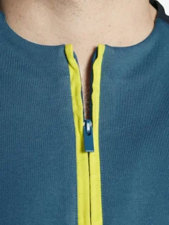 Charles Colby Sweatshirts & Sweatjacken<Herren Sweatshirt - EARL TORIN blau gemustert