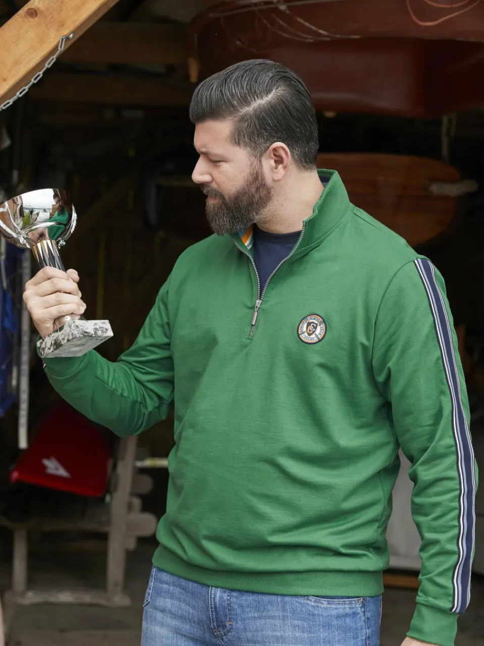 Herren Charles Colby Sweatshirts & Sweatjacken>Herren Sweatshirt - EARL TIARNAN