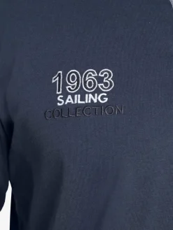 Jan Vanderstorm Sweatshirts & Sweatjacken<Herren Sweatshirt - FENNO blau bedruckt