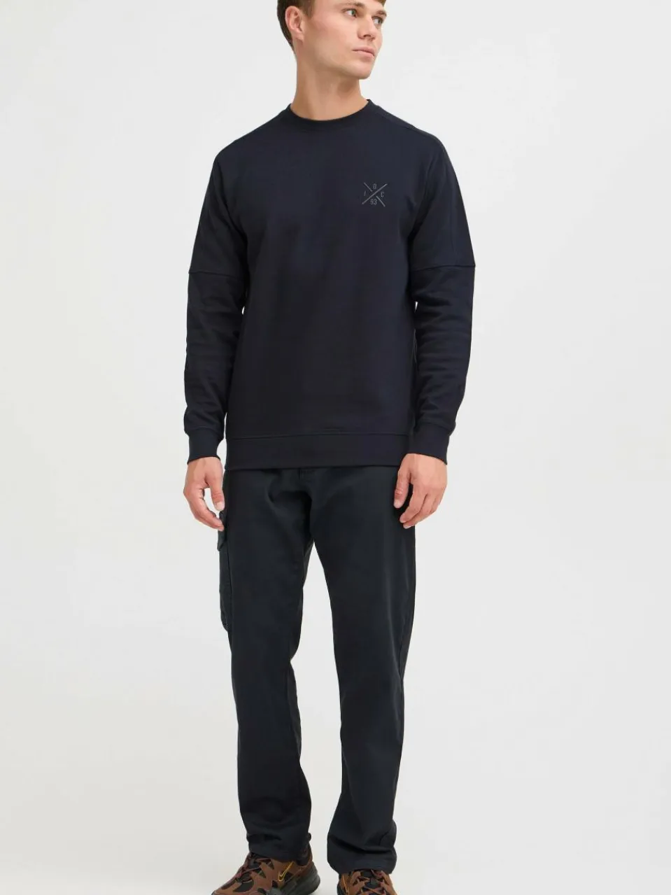 Herren Indicode Sweatshirts & Sweatjacken>Herren Sweatshirt - IDAlbix