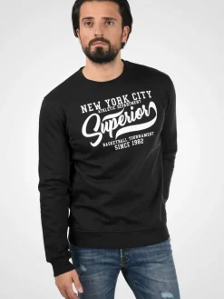 Indicode Sweatshirts & Sweatjacken<Herren Sweatshirt - IDGalilero schwarz bedruckt