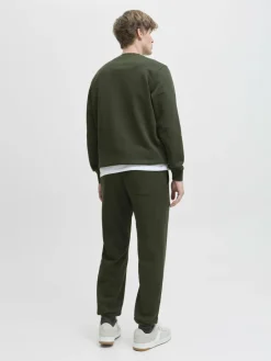 Jack & Jones Sweatshirts & Sweatjacken<Herren Sweatshirt - JJEsoho oliv uni