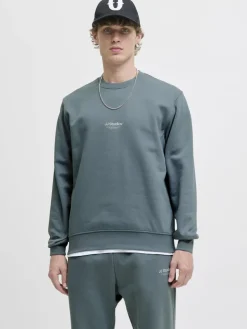 Jack & Jones Sweatshirts & Sweatjacken<Herren Sweatshirt - JJEsoho blau uni