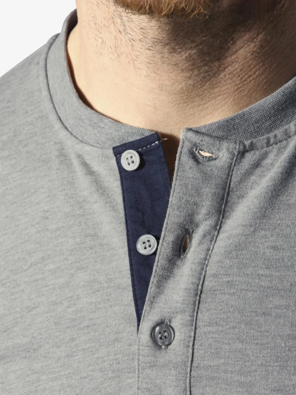 Jan Vanderstorm Sweatshirts & Sweatjacken<Herren Sweatshirt - JORNSEN grau melange uni