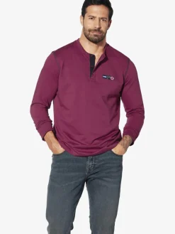 Jan Vanderstorm Sweatshirts & Sweatjacken<Herren Sweatshirt - JORNSEN rot uni
