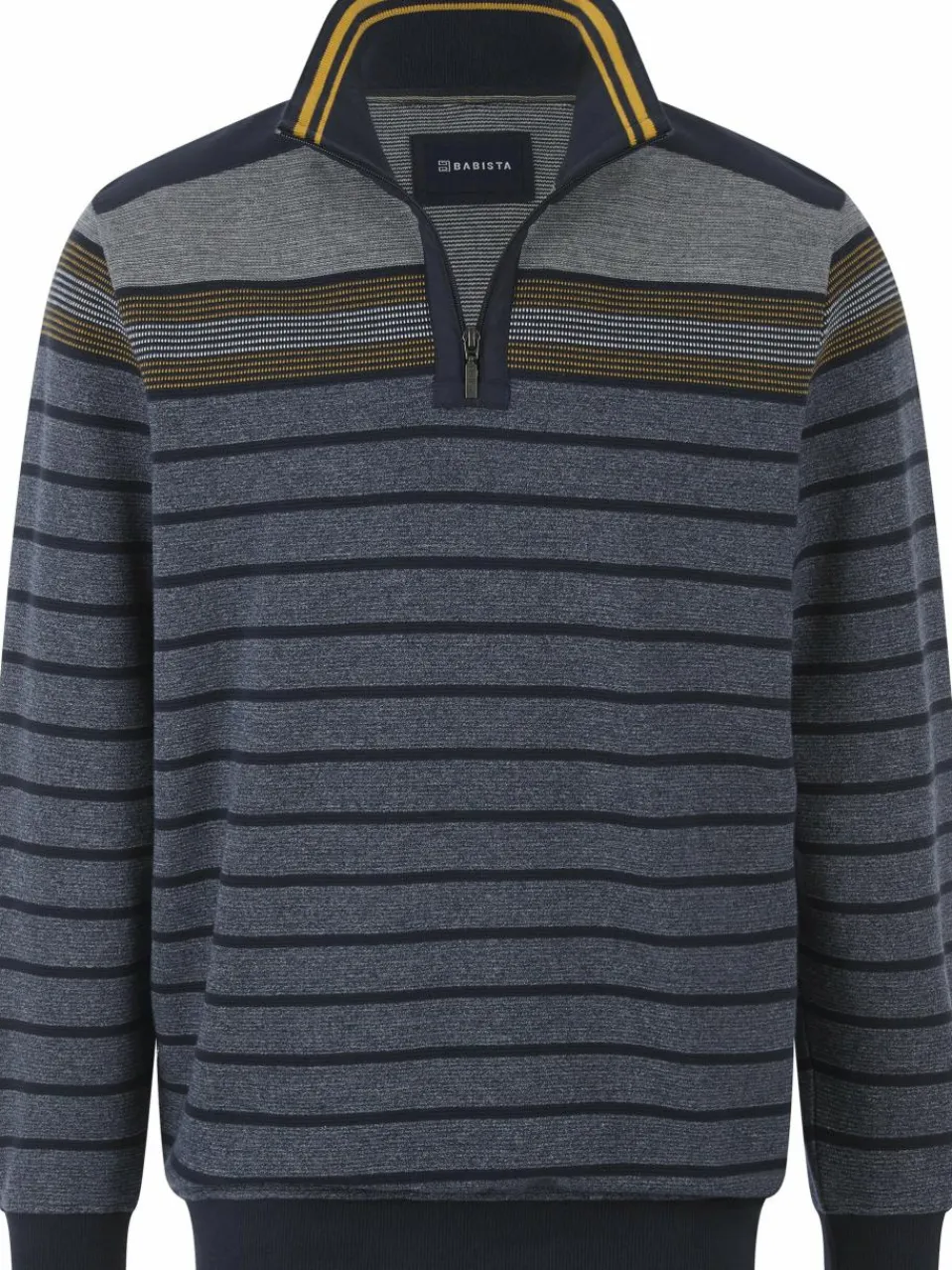 BABISTA Sweatshirts & Sweatjacken<Herren Sweatshirt - REMOSOTZI blau gestreift