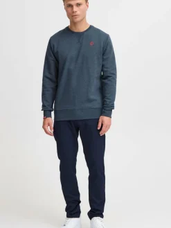 Solid Sweatshirts & Sweatjacken<Herren Sweatshirt - SDBenn blau uni