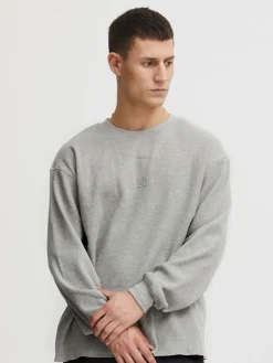 Solid Sweatshirts & Sweatjacken<Herren Sweatshirt - SDFletcher hellgrau uni