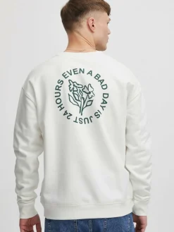 Solid Sweatshirts & Sweatjacken<Herren Sweatshirt - SDGaius weiß bedruckt