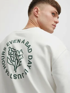 Solid Sweatshirts & Sweatjacken<Herren Sweatshirt - SDGaius weiß bedruckt