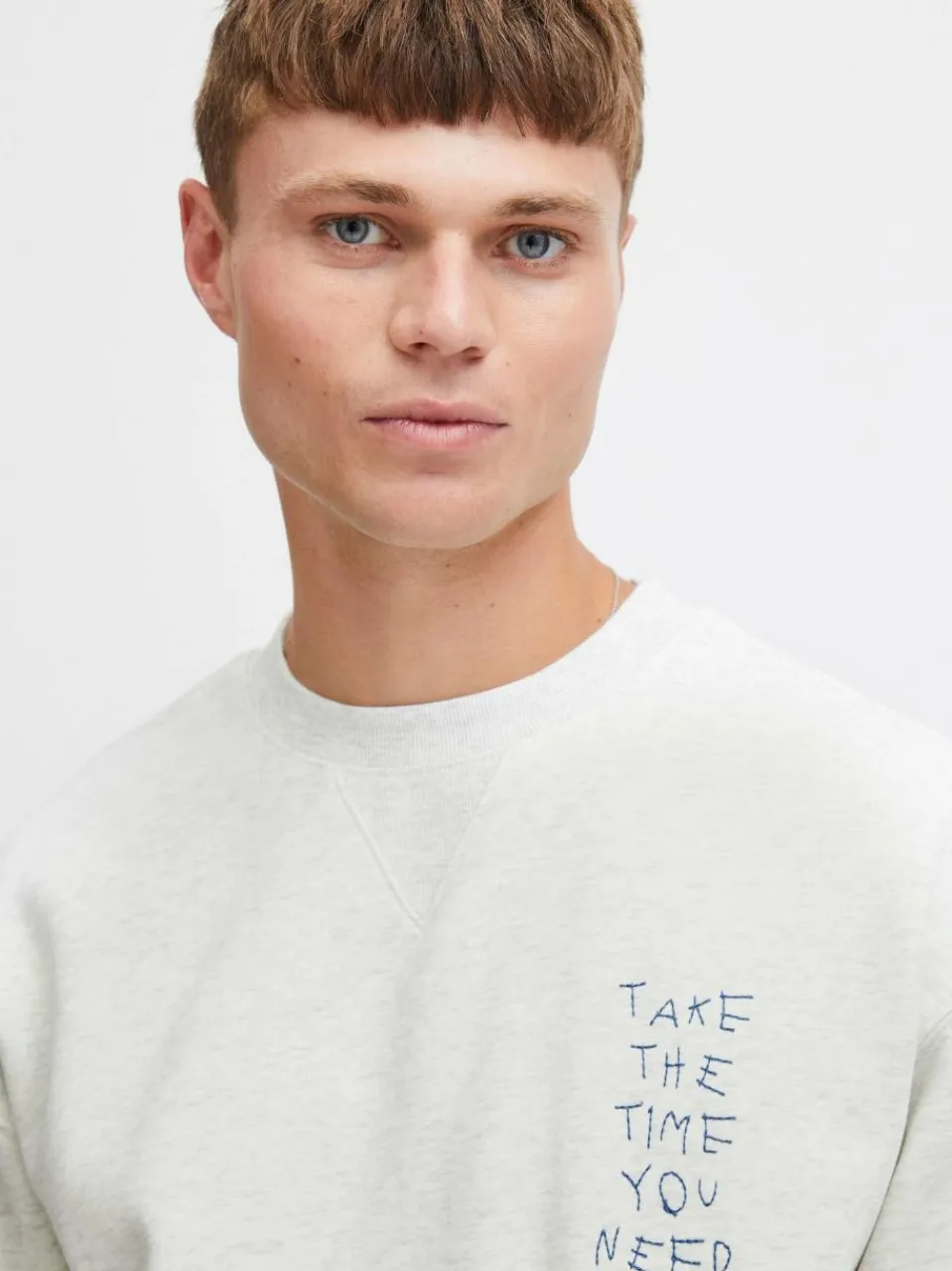 Herren Solid Sweatshirts & Sweatjacken>Herren Sweatshirt - SDHalvard