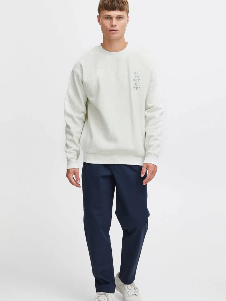 Herren Solid Sweatshirts & Sweatjacken>Herren Sweatshirt - SDHalvard