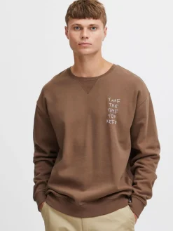 Herren Solid Sweatshirts & Sweatjacken>Herren Sweatshirt - SDHalvard