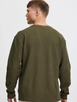 Solid Sweatshirts & Sweatjacken<Herren Sweatshirt - SDHalwest grün uni