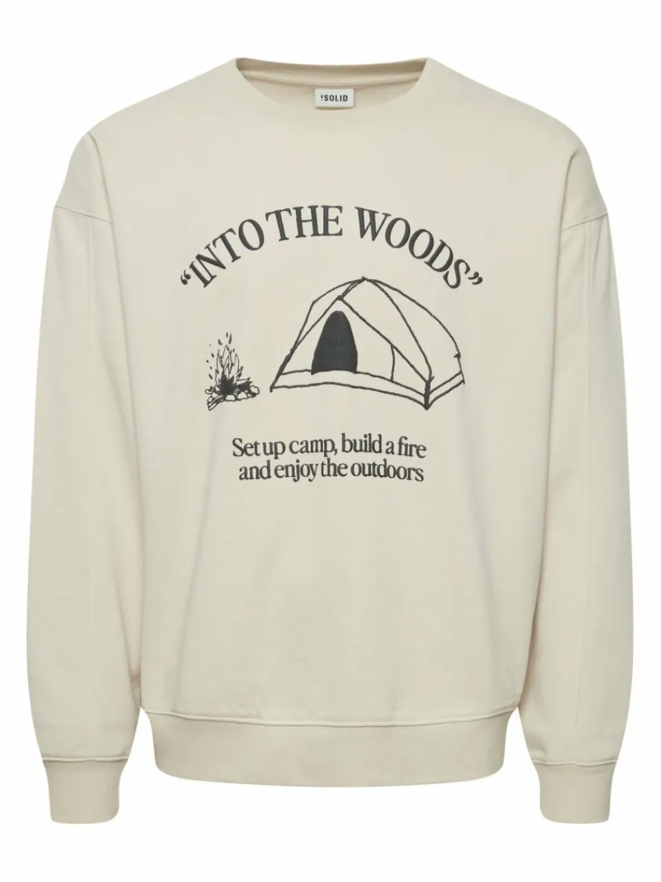 Solid Sweatshirts & Sweatjacken<Herren Sweatshirt - SDHamad beige bedruckt