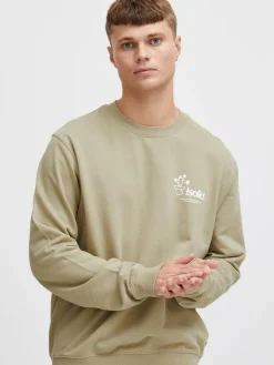 Herren Solid Sweatshirts & Sweatjacken>Herren Sweatshirt - SDIMRAN