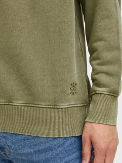 Solid Sweatshirts & Sweatjacken<Herren Sweatshirt - SDMatt oliv uni