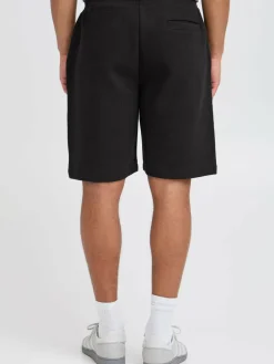 BLEND Hosen<Herren Sweatshorts - BHCASPER schwarz strukturiert