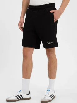 PEGADOR Hosen<Herren Sweatshorts - Signar schwarz strukturiert