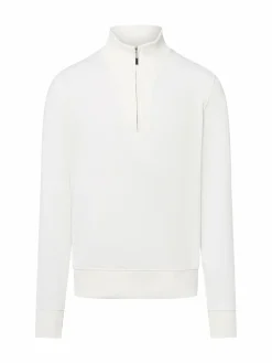 Nils Sundström Sweatshirts & Sweatjacken<Herren Sweat-Troyer ecru uni