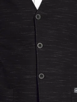 Jan Vanderstorm Anzüge<Herren Sweatweste - AHLMANN schwarz uni