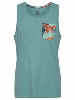 BLEND Shirts<Herren Tanktop blau gemustert