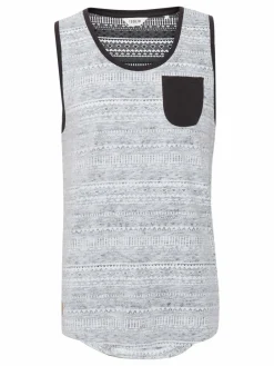 Solid Shirts<Herren Tanktop - SDImbre schwarz gemustert