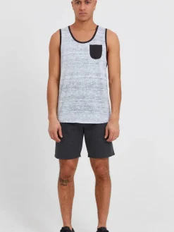 Solid Shirts<Herren Tanktop - SDImbre schwarz gemustert